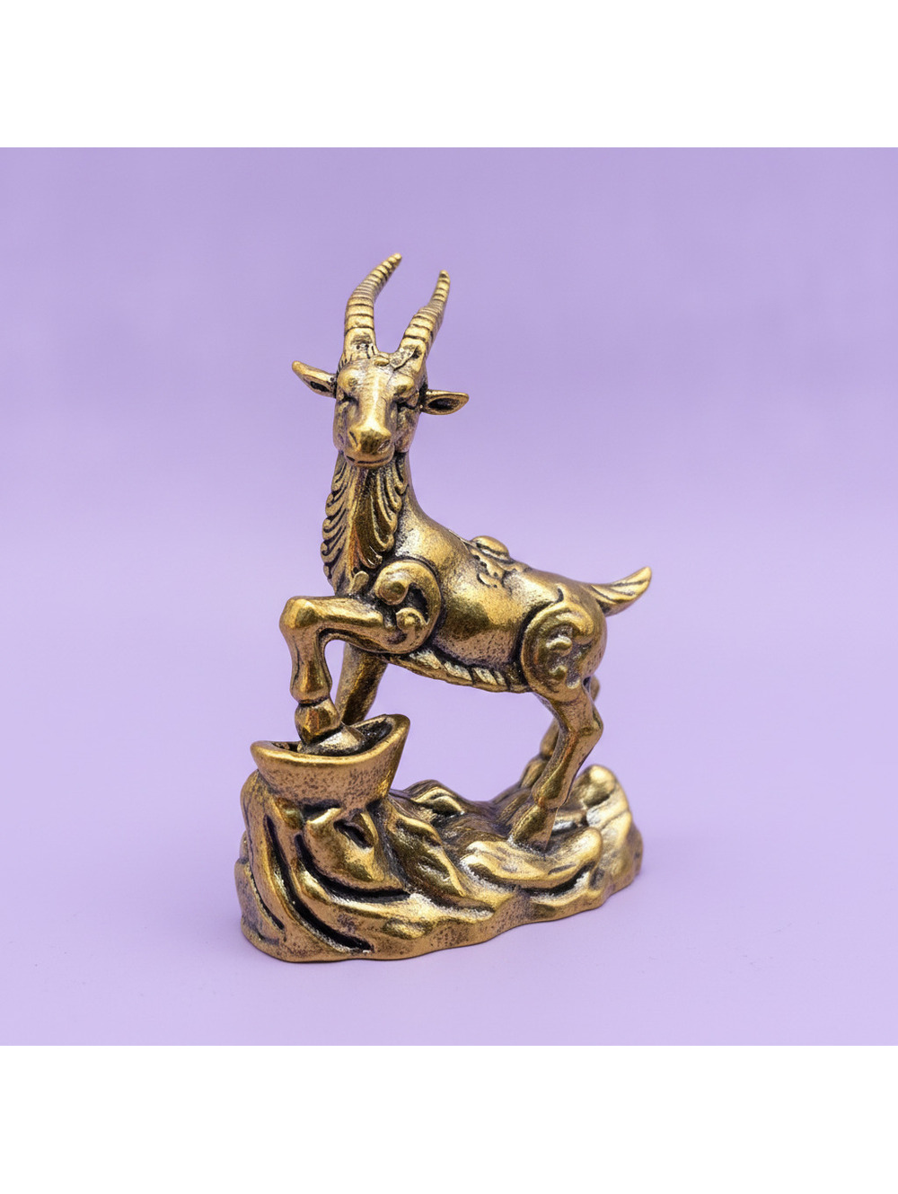 Brass Antelope Crafts Decoration Desktop Ornaments